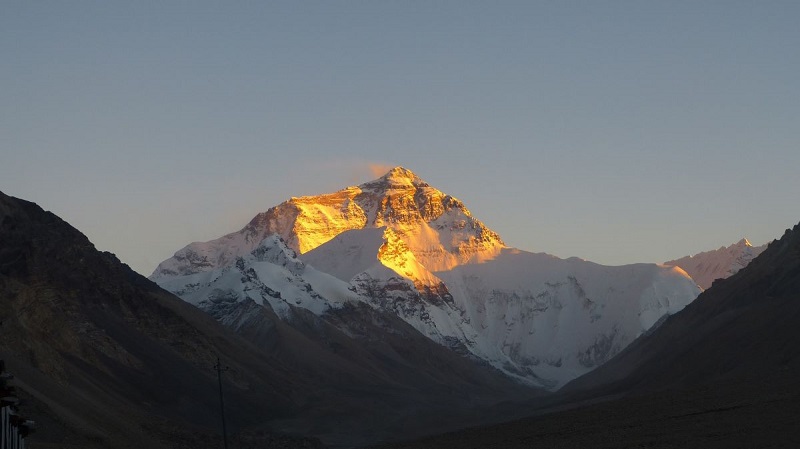 Sunrise over Mount Everest