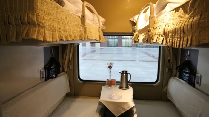 Soft sleeper on the Qinghai-Tibet Railway